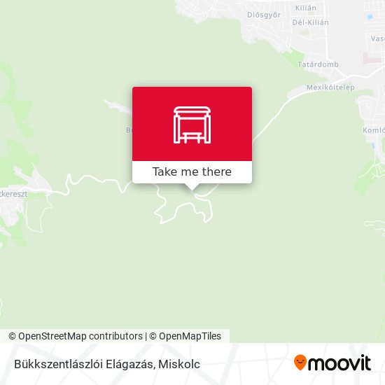 Bükkszentlászlói Elágazás map