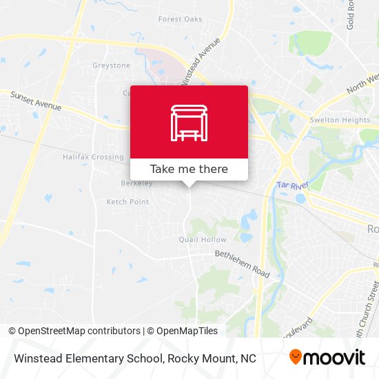Mapa de Winstead Elementary School