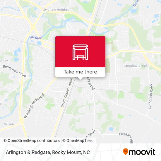 Mapa de Arlington & Redgate