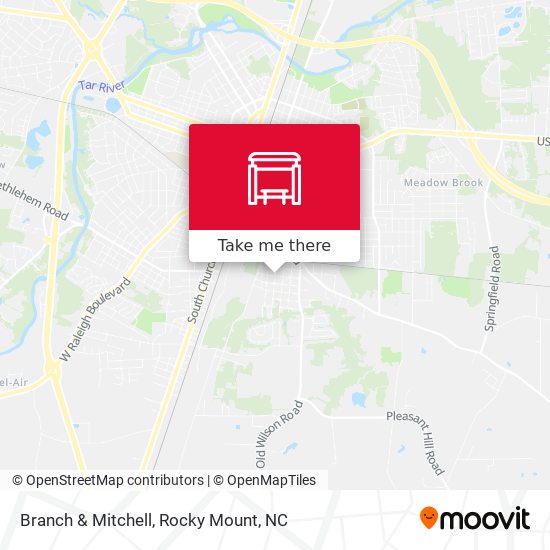 Branch & Mitchell map