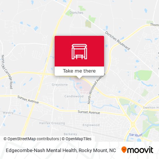 Edgecombe-Nash Mental Health map