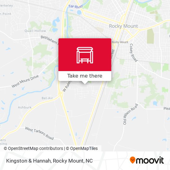 Mapa de Kingston & Hannah