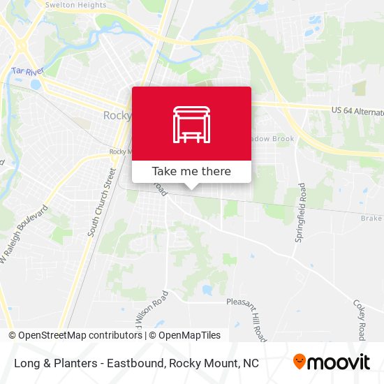 Mapa de Long & Planters - Eastbound