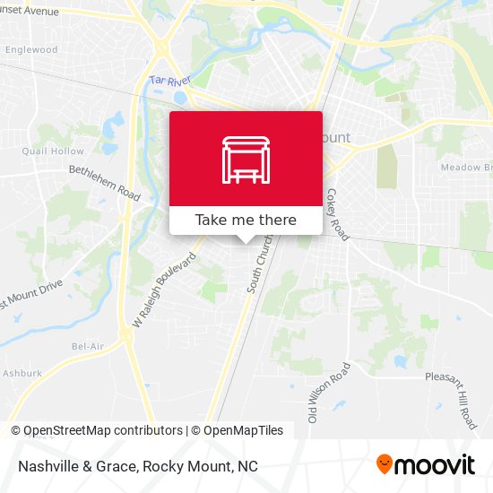 Nashville & Grace map