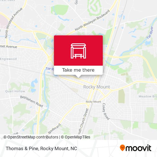 Mapa de Thomas & Pine