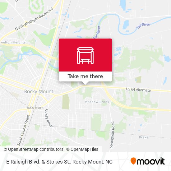 Mapa de E Raleigh Blvd. & Stokes St.