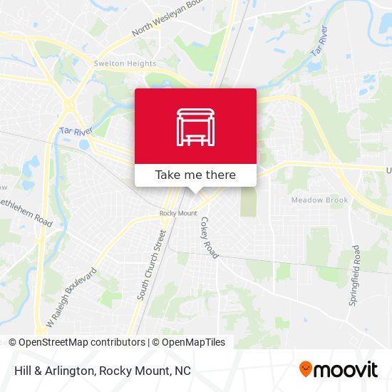 Mapa de Hill & Arlington