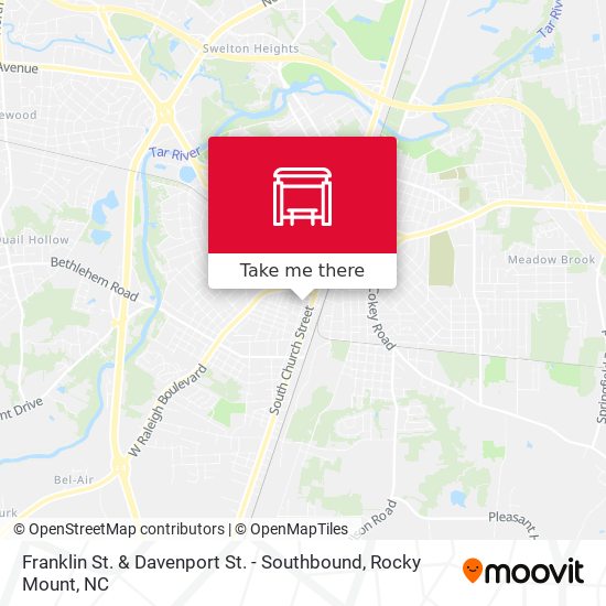 Franklin St. & Davenport St. - Southbound map