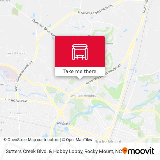 Mapa de Sutters Creek Blvd. & Hobby Lobby
