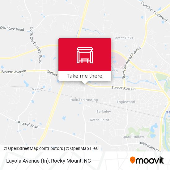 Layola Avenue (In) map