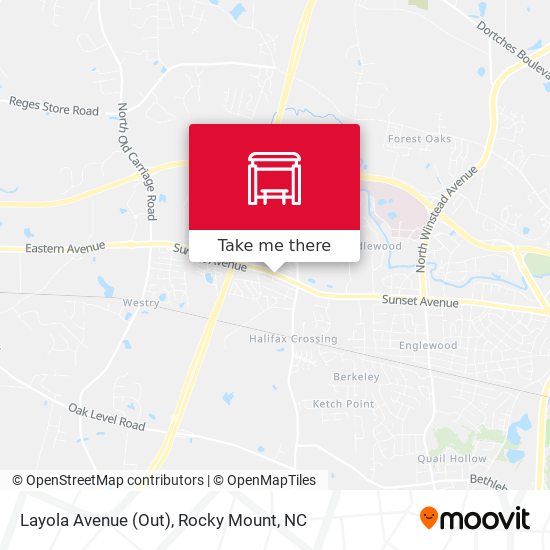 Layola Avenue (Out) map