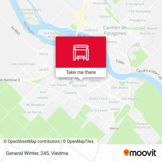 General Winter, 245 map