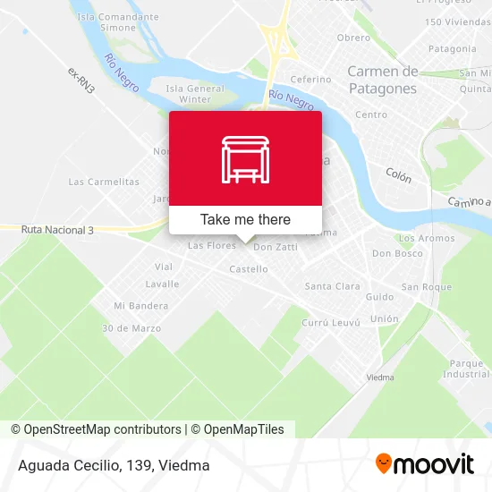 Aguada Cecilio, 139 map