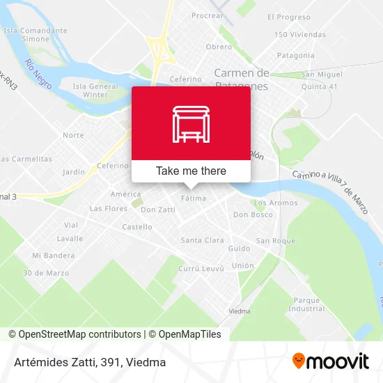 Artémides Zatti, 391 map