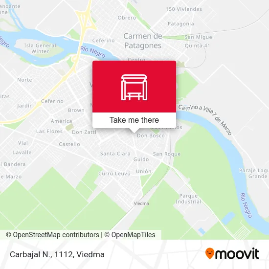 Carbajal N., 1112 map