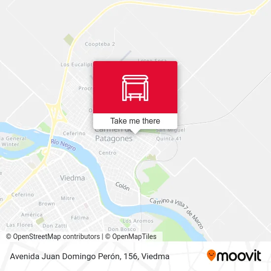 Avenida Juan Domingo Perón, 156 map
