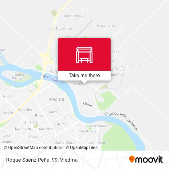 Roque Sáenz Peña, 99 map