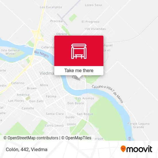 Colón, 442 map