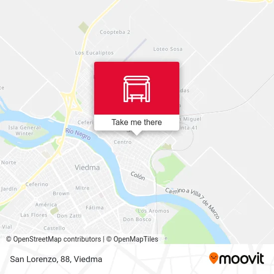 Mapa de San Lorenzo, 88