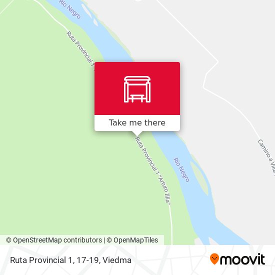 Mapa de Ruta Provincial 1, 17-19