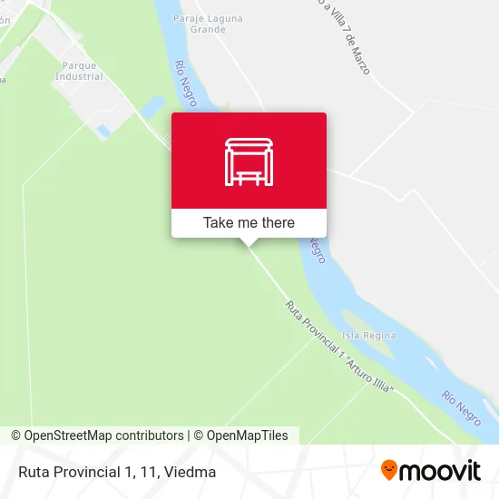 Ruta Provincial 1, 11 map