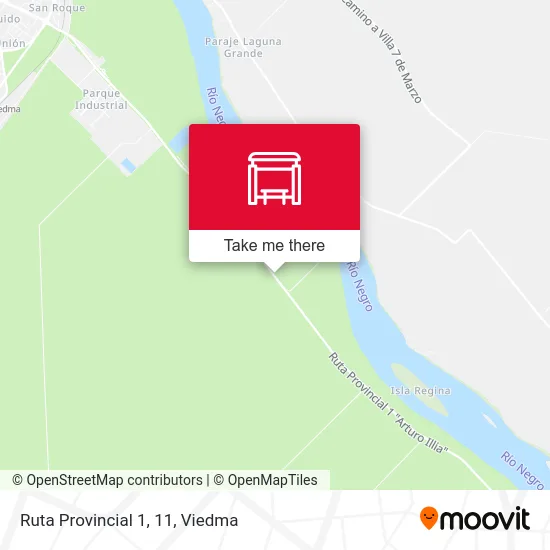 Ruta Provincial 1, 11 map