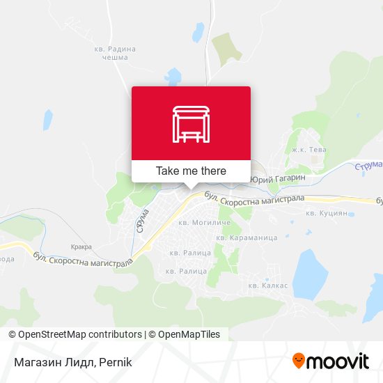 Магазин Лидл map