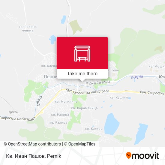 Карта Кв. Иван Пашов
