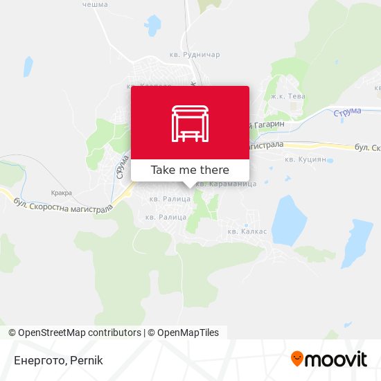 Енергото map