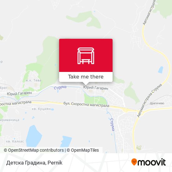 Детска Градина map