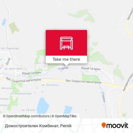 Домостроителен Комбинат map