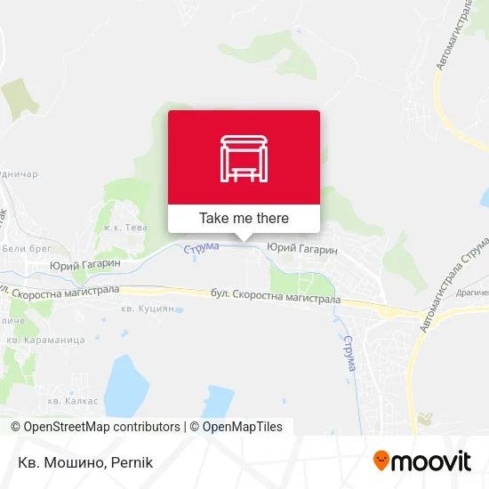Карта Кв. Мошино