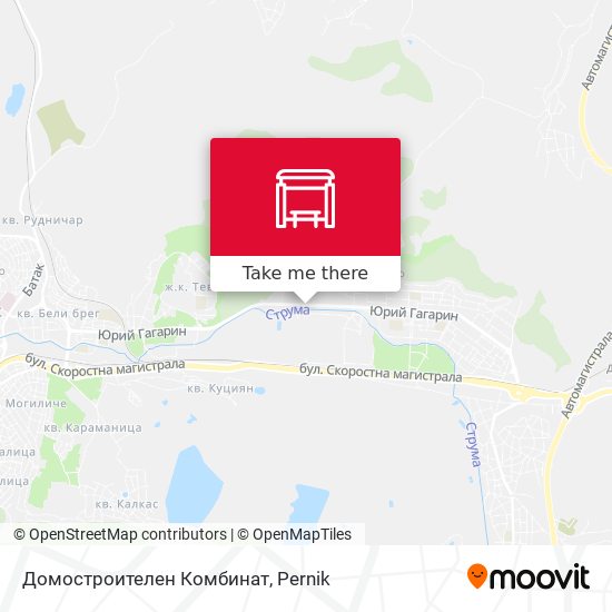 Домостроителен Комбинат map