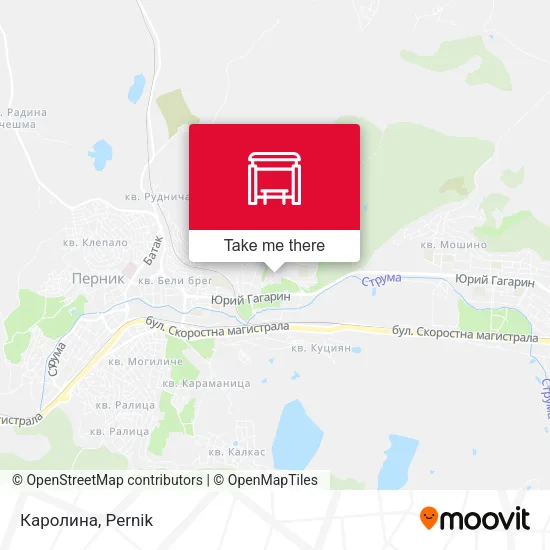 Карта Каролина