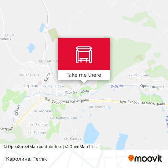 Каролина map