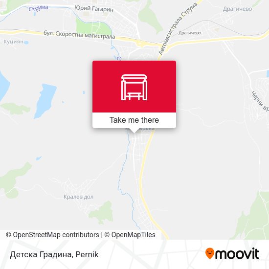 Карта Детска Градина