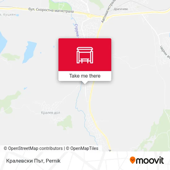 Карта Кралевски Път