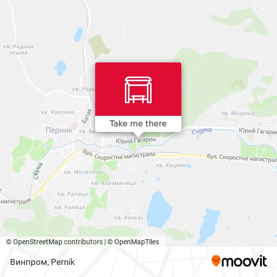 Винпром map