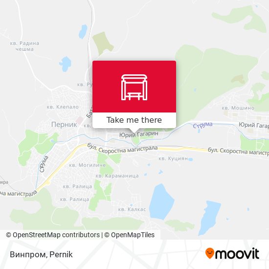 Винпром map