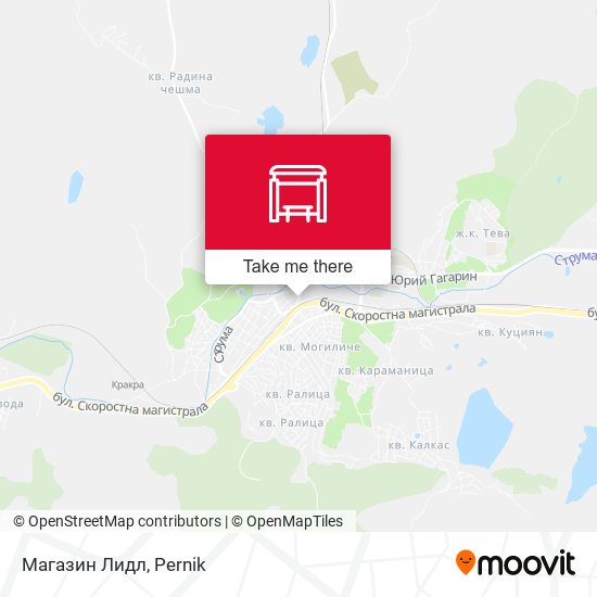 Магазин Лидл map