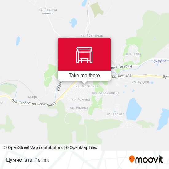 Цумчетата map