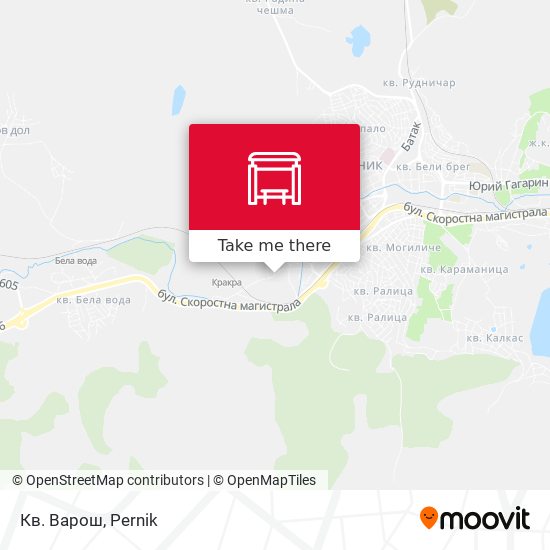 Кв. Варош map