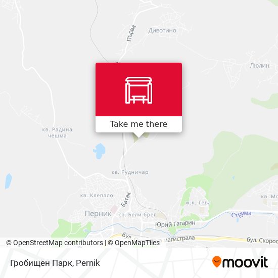 Гробищен Парк map