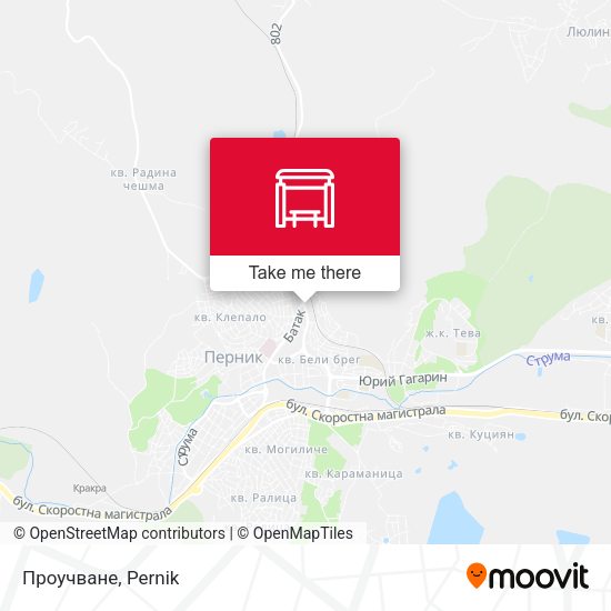 Карта Проучване