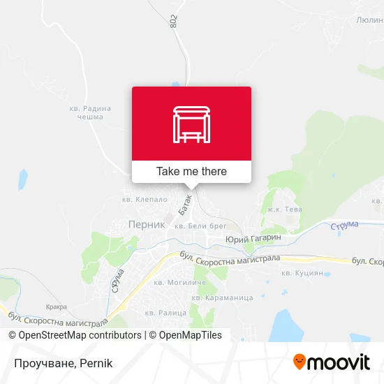 Карта Проучване