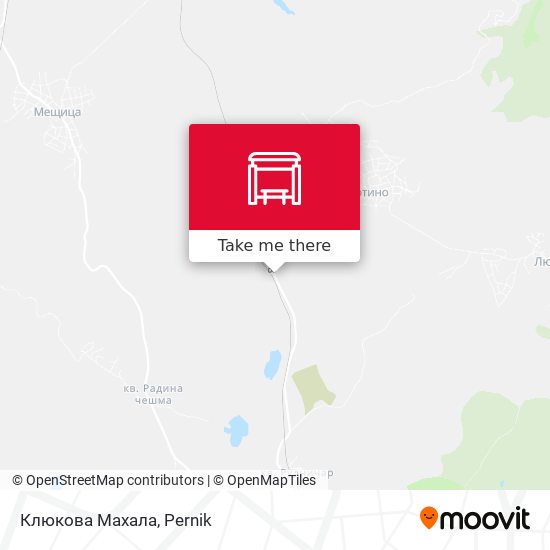 Клюкова Махала map