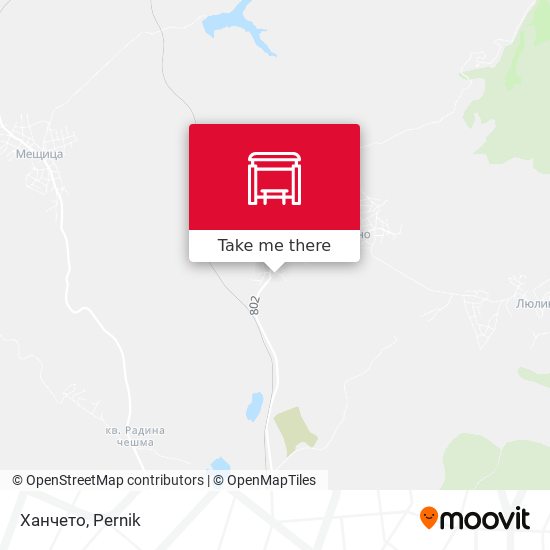 Ханчето map