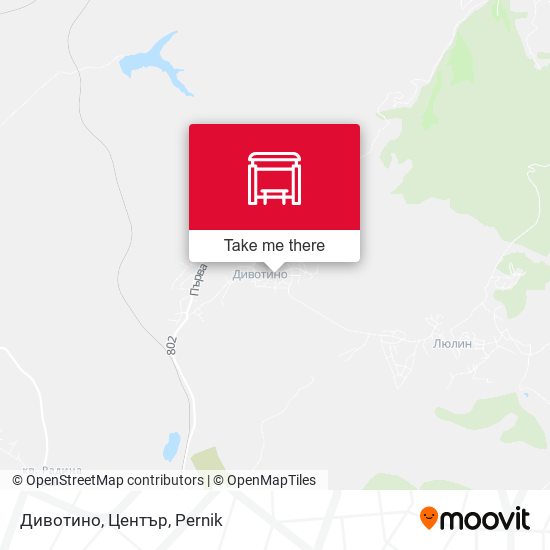 Карта Дивотино, Център