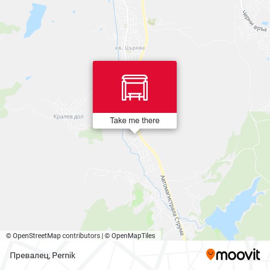 Превалец map