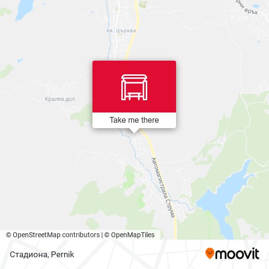 Стадиона map